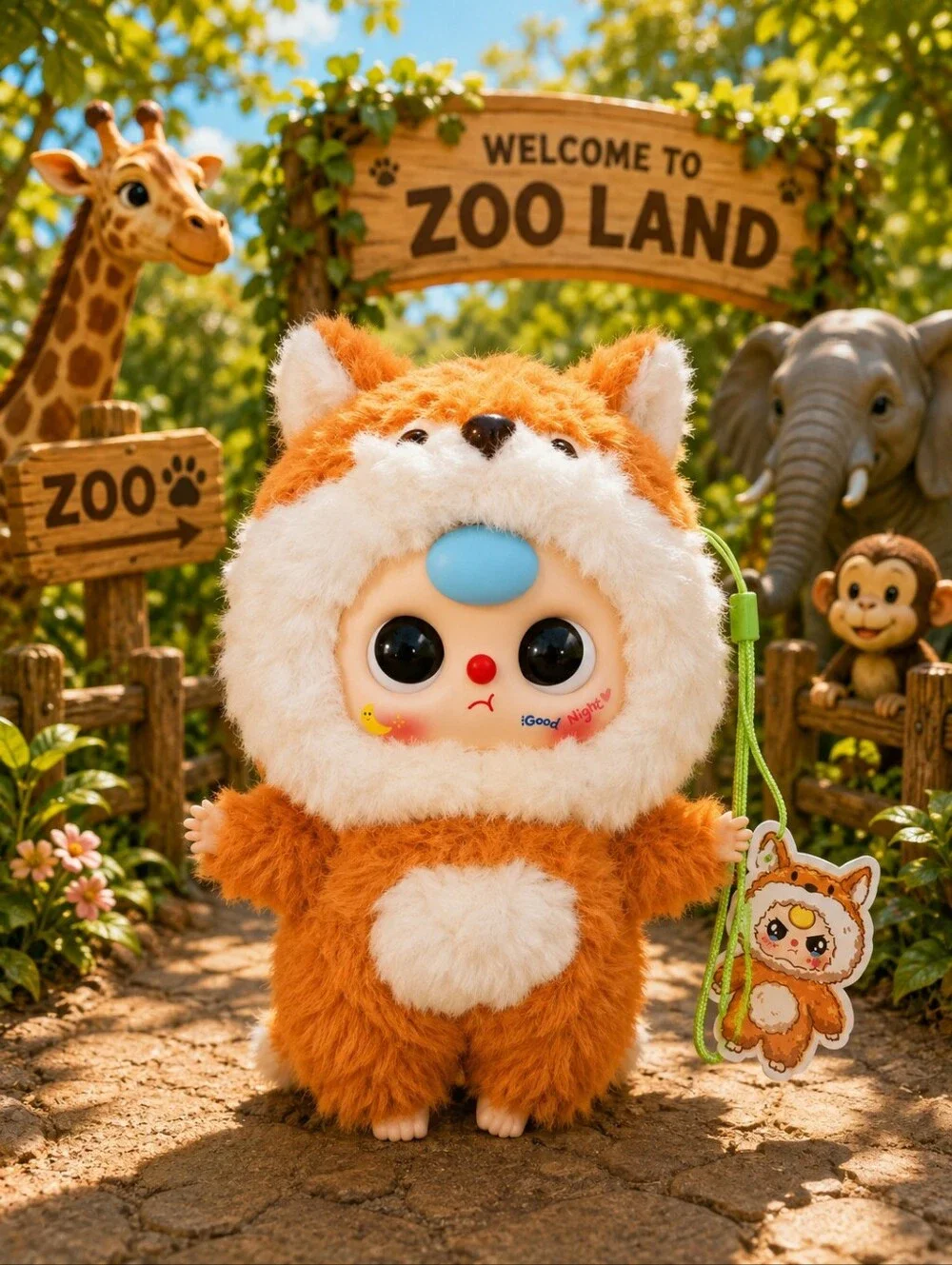 Baby Three Big Plush Animals